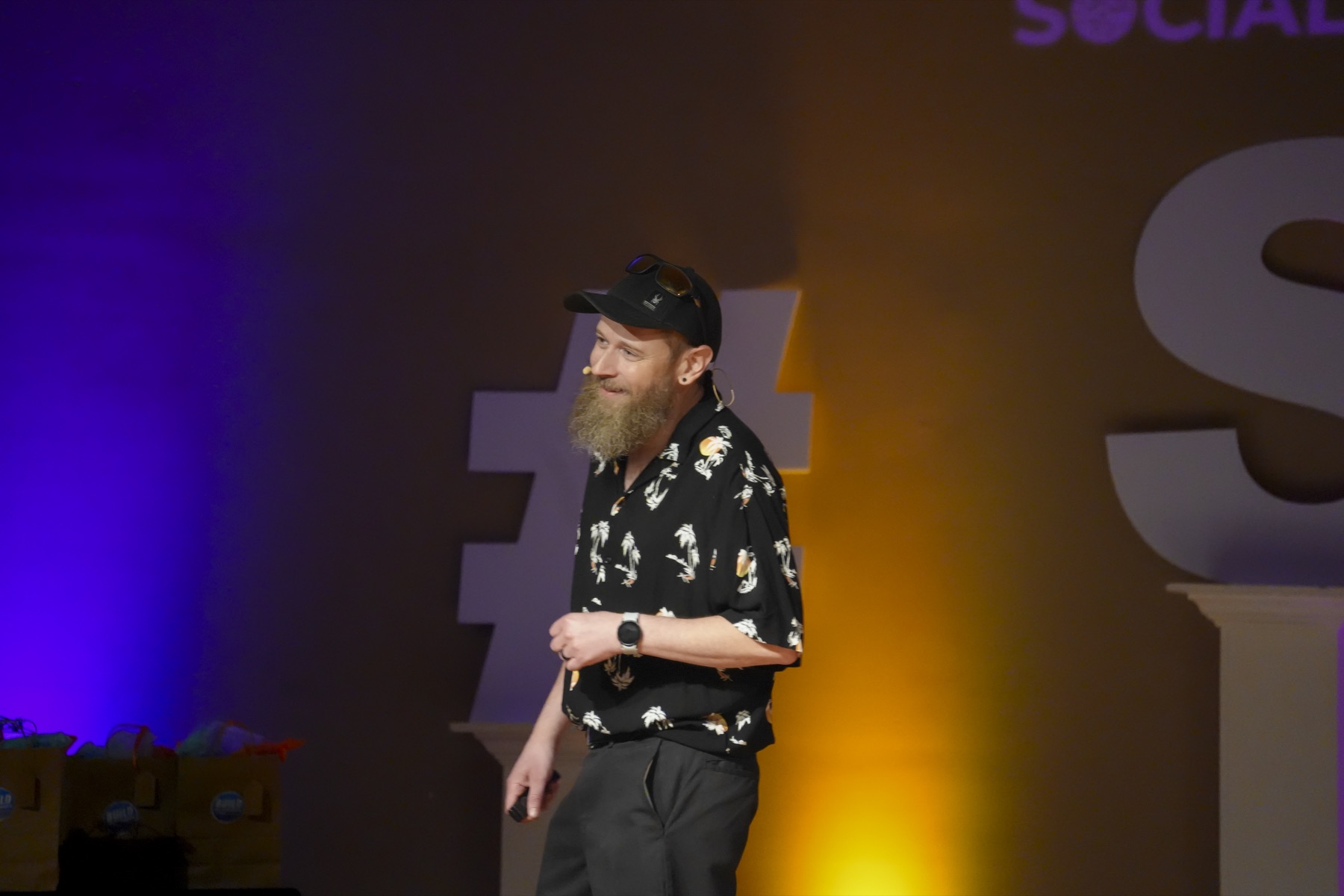 George speaking about surviving the AI era